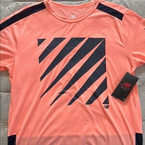 New Balance Men's Orange Performance Shirt